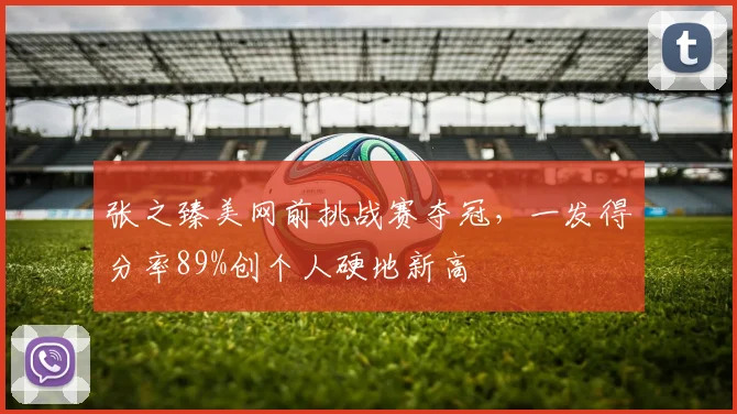 张之臻美网前挑战赛夺冠，一发得分率89%创个人硬地新高